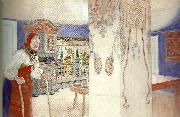 Carl Larsson mor kersti-mitt nordiska museum Germany oil painting artist